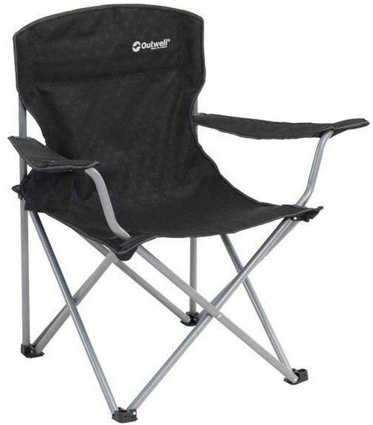 Outwell catamarca campingstoel opvouwbaar zwart