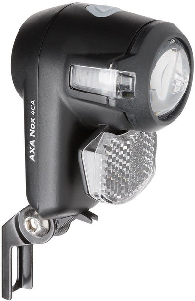 Axa koplamp nox city 4 lux - zwart