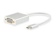 Equip 133451 usb type c male to hd15 vga female adapter, 15cm - afbeelding 2