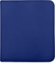 Ultrapro 12-pocket zippered pro-binder blue