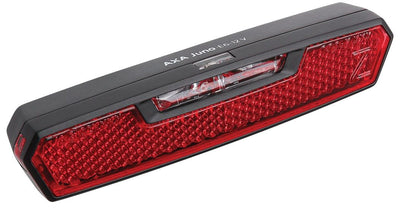 Axa achterlicht juno e6-12v met remlicht 80 mm- rood