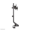 Neomounts fpma-d860dblack flatscreen bureausteun, 2x 10-27 7 kg, 26 - 45 cm, 75x75 100x