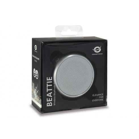 Conceptronic conceptronic beattie 01s wireless bluetooth speaker, micro-usb, 3w, 150 20000 hz, silver