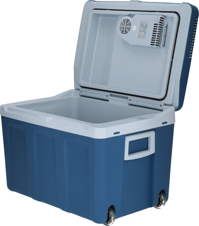 Travellife tl45 thermo-elektrische koelbox - 40l - ac dc - 12v 230v - blauw