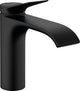 Hansgrohe vivenis ééngreeps wastafelmengkraan 110 met trekwaste mat zwart