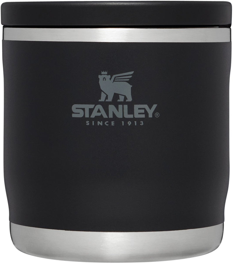 Stanley adventure to-go thermos lunchbox 350 ml - 4 uur warm - 4 uur koud - lekvrije voedselcontainer - eenvoudig vullen en reinigen - bpa-vrij - black