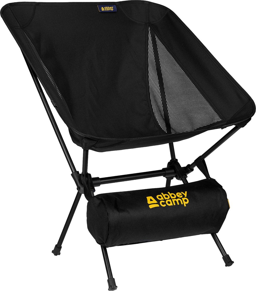 Abbey camp campingstoel opvouwbaar - lichtgewicht compact - 56 x 56 x 71,5 cm