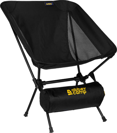 Abbey camp campingstoel opvouwbaar - lichtgewicht compact - 56 x 56 x 71,5 cm