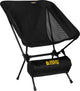 Abbey camp campingstoel opvouwbaar - lichtgewicht compact - 56 x 56 x 71,5 cm