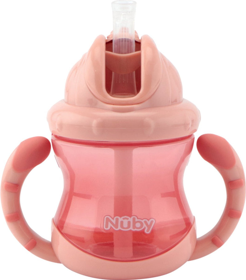 Nûby nuby flip-it drinkbeker - 240 ml - roze