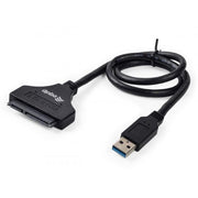 Equip 133471 usb3.0 to sata adapter, male male, 0.5 m, black - afbeelding 2