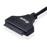 Equip 133471 usb3.0 to sata adapter, male male, 0.5 m, black - afbeelding 3