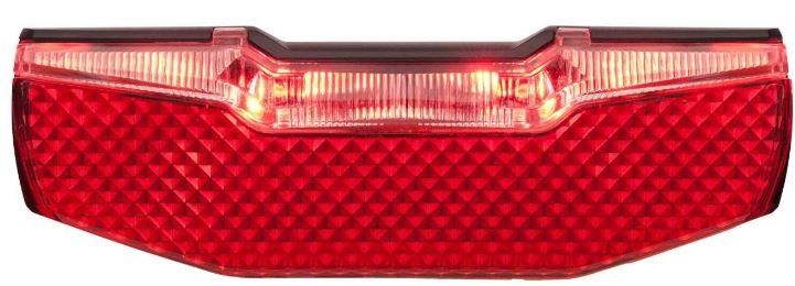 Axa led achterlicht blueline steady rear light blueline 50 mm parking light