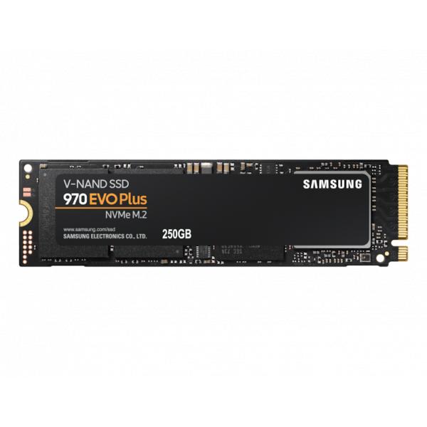 Samsung mz-v7s250bw evo 970 plus ssd, 250 gb, m.2 2280, v-nand mlc, 3500 3300 mb s, 550,000 iops