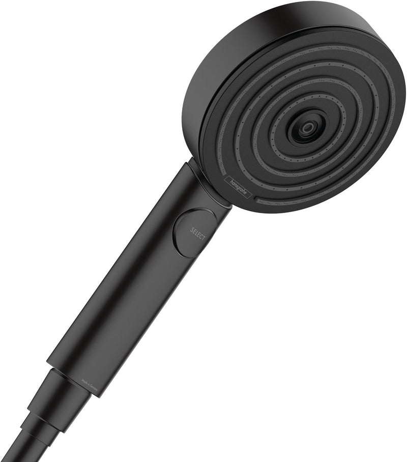 Hansgrohe pulsify select s handdouche 105 3jet relaxation ecosmart mat zwart