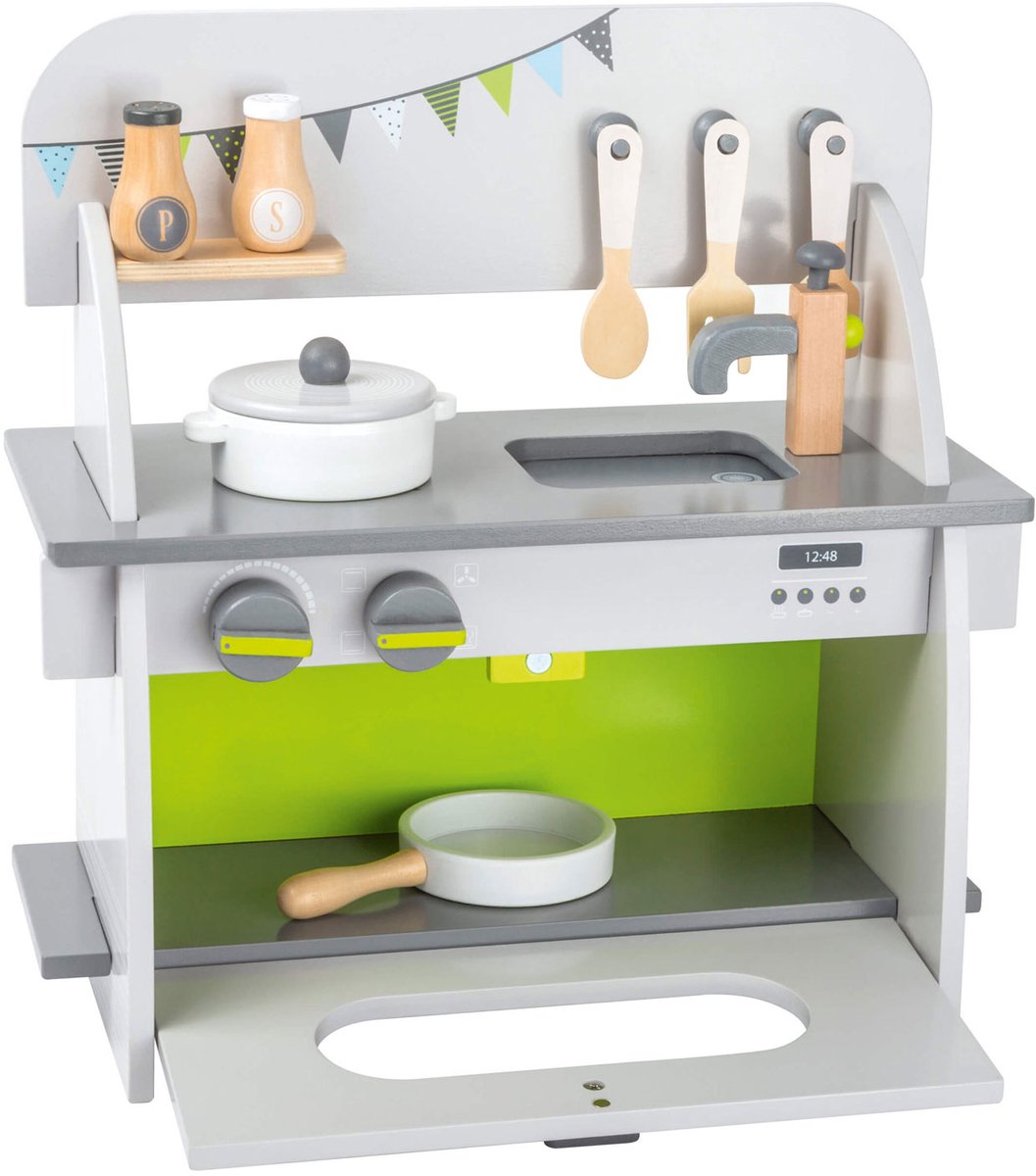 Small foot - houten speelkeuken compact, 9dlg.
