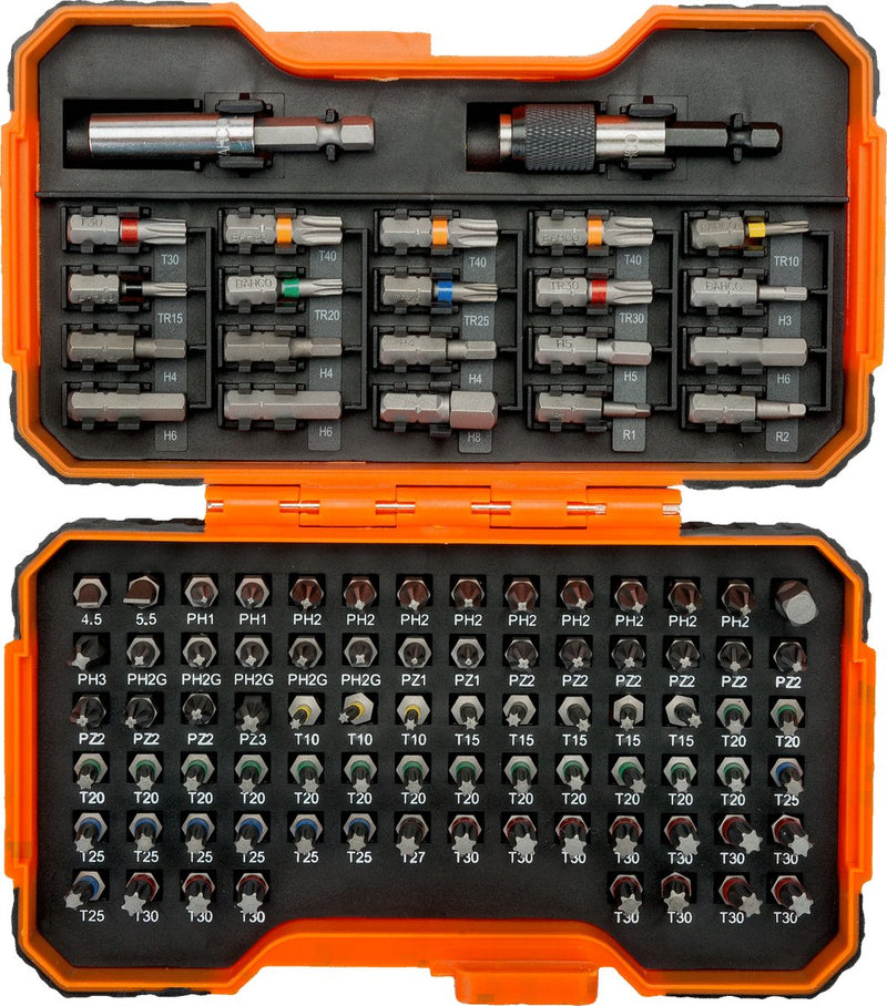 Bahco bitset 1 4 100-delig