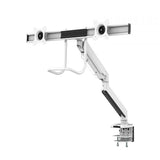 Neomounts nm-d775dxwhite flat screen tv desk mount clamp 8 kg, 10 - 32 , 100x100 mm, whi - afbeelding 4