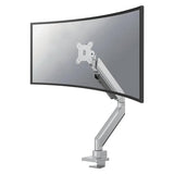 Neomounts neomounts neomounts nm-d775silverplus flat screen desk mount 1x 10 49 , 18kg, desk clam - afbeelding 1