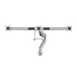 Neomounts neomounts nm-d775dx3silver flat screen desk mount, 17 27 , 6 kg, 100x100 mm, clamp, sil - afbeelding 3