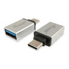 Equip 133473 usb adapter, usb type c -> usb type a, male female, silver
