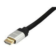 Equip 119380 hdmi 2.1 ultra high speed cable, hdmi type-a -> hdmi type-a, 48 gbit s, arc, 1m, black - afbeelding 2