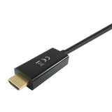 Equip 119390 displayport to hdmi cable, displayport -> hdmi, male male, straight, 2m, black - afbeelding 3