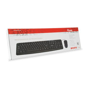 Equip 245200 wired keyboard and mouse combo germany layout, usb, qwertz, 105 key, 1000 dpi, black - afbeelding 5