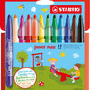 Stabilo power max viltstiften - 12dlg.