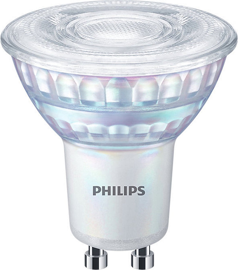 Philips led energiezuinige spot- 35 w - gu10 - dimbaar warmwit licht - 3 stuks - bespaar op energiekosten