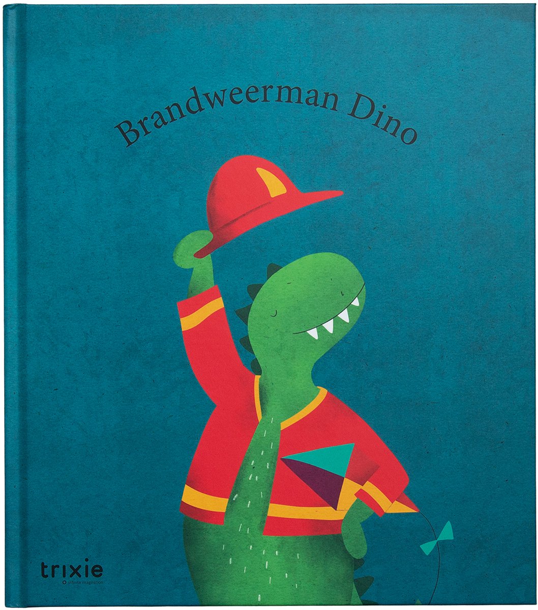 Trixie kinderboek - brandweerman dino (nl-versie)