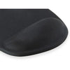 Equip 245014 gel mouse pad, fabric,gel,polyurethane, wrist rest, non-slip base, monotone, black