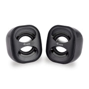 Equip 245330 mini usb speaker, 2.0 channels, wired, 3 w, 90 - 20 hz, 40 o, black - afbeelding 1