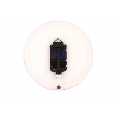 Nextime klok 2615ro focus, ø25 cm, wall, white red