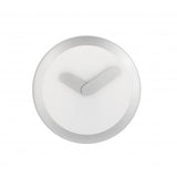 Nextime klok 2615zi focus, ø25 cm, wall, white silver - afbeelding 1