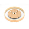 Nextime nextime klok 3046 wood loop, ø30 cm, wall, wood