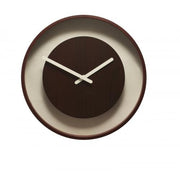 Nextime klok 3046br wood loop, ø30 cm, wall, dark wood - afbeelding 1