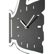 Nextime klok 3072zw thumbs up, 40.5x41.cm, wall, black silver - afbeelding 4