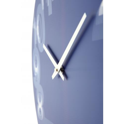 Nextime nextime klok 3077bl 3d, ø39.5 cm, wall, blue white