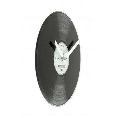 Nextime klok 5163 little spinning time, ø20 cm, wall, black