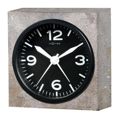 Nextime nextime klok 5167 real time heavy metal, 9.5x9.5x3.2 cm, wall, gray