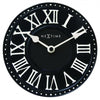 Nextime nextime klok 5187zw london table, ø16 cm, wall, black white