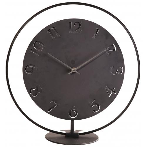 Nextime nextime klok 5188zw ting, 41x40 cm, black