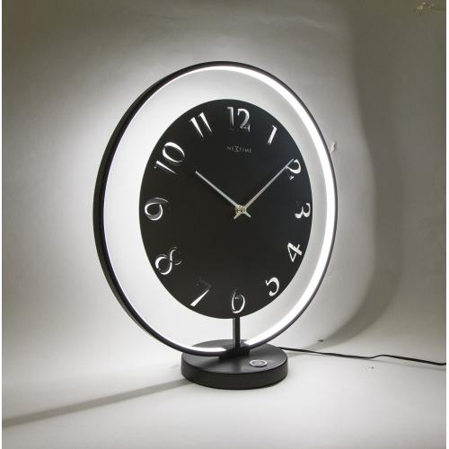 Nextime nextime klok 5188zw ting, 41x40 cm, black