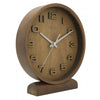 Nextime nextime klok 5192gs wood wood small, 22x20 cm, wall, wood, gray