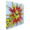 Nextime nextime klok 8173 boom, 43x43 cm, wall ,red yellow white