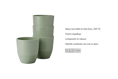 Mepal beker silueta 200ml - nordic sage