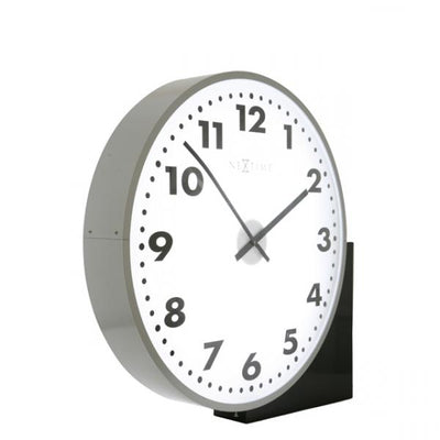 Nextime nextime klok 2509, ø90 cm, outdoor, roman arabic, double sided