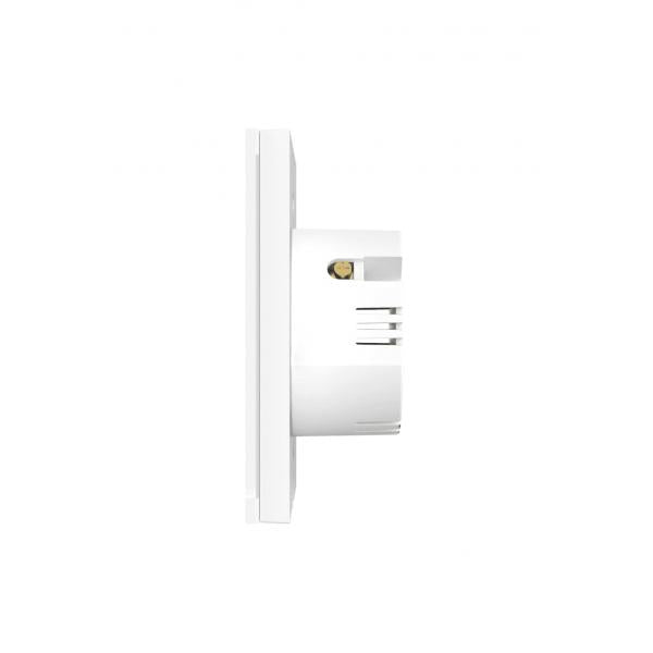 Woox woox r7063 wall light switch, wifi 2.4ghz, schuko, <= 800w, 10-30m, white