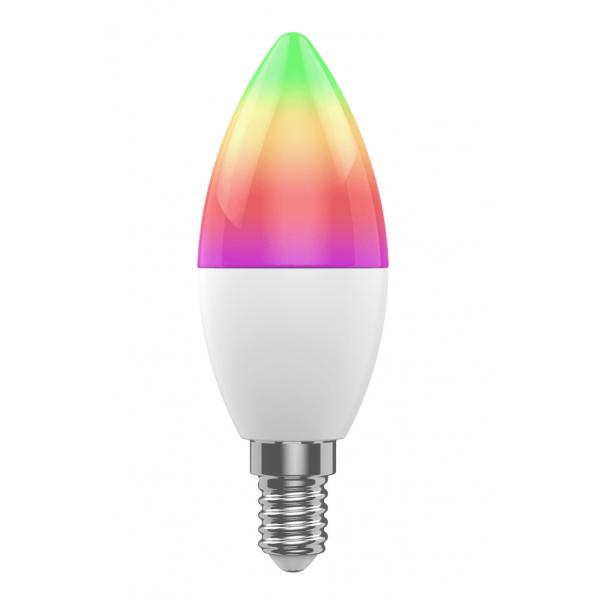 Woox woox r9075 rgb led bulb, wifi, e14, cct, google assistant amazon alexa